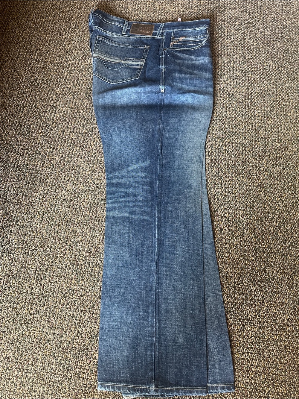 Ariat M4 low rise, boot cut jean